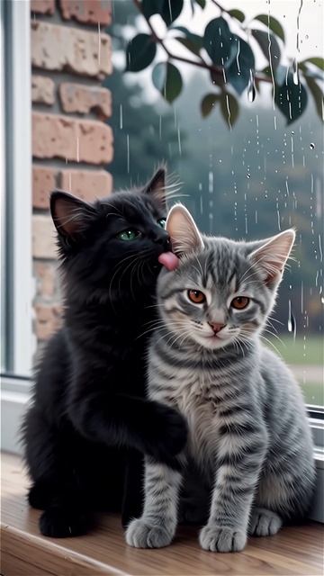 Нежные котики