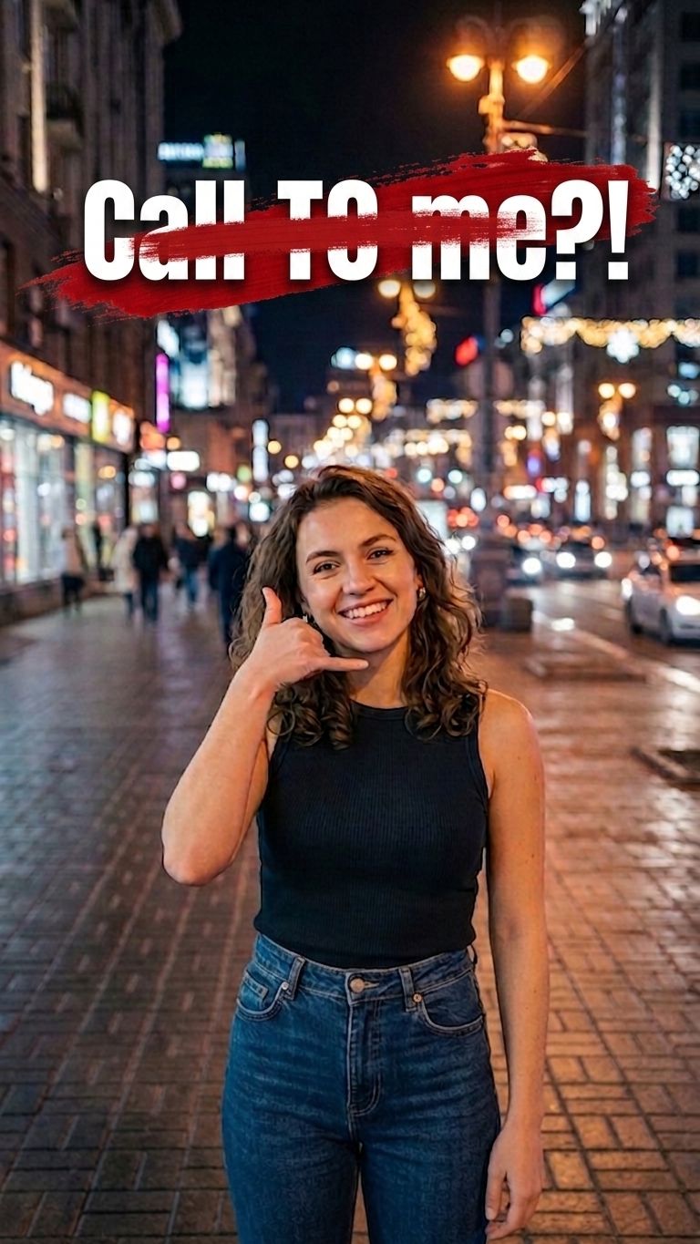 «Call To Me» — так не говорят! Как сказать «позвони мне»