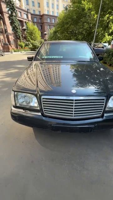 Легенда 90-х. Бронированный Мерс 600. Москва. A Legend Of The 90s. An Armored Mercedes 600. #shorts