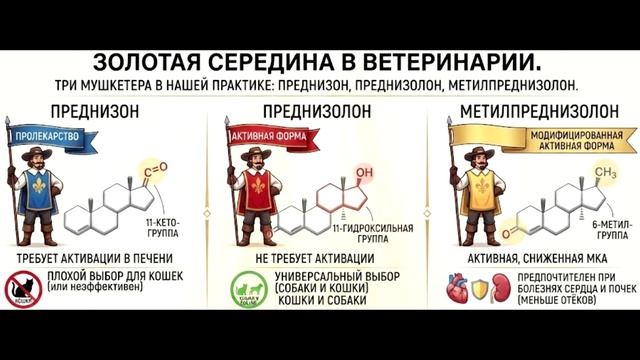 Упоротый Ветеринар: Преднизолон - жертва очевидной эффективности