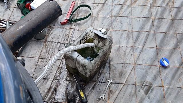 ТО 850 моточасов. Парковка возле дома