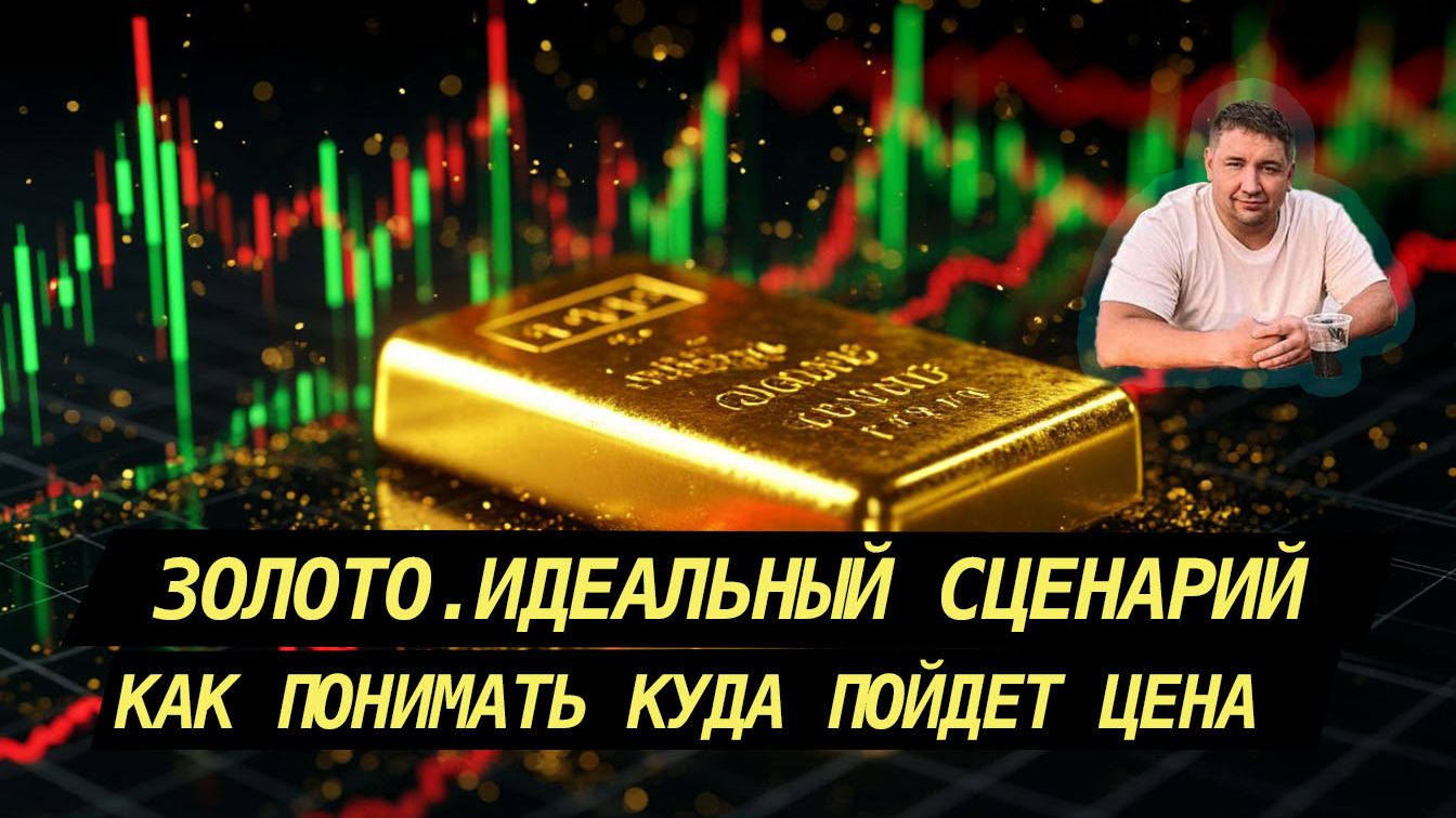 Как торговать золото? Где когда и как покупать? Смотрите идеальный будущий сценарий.