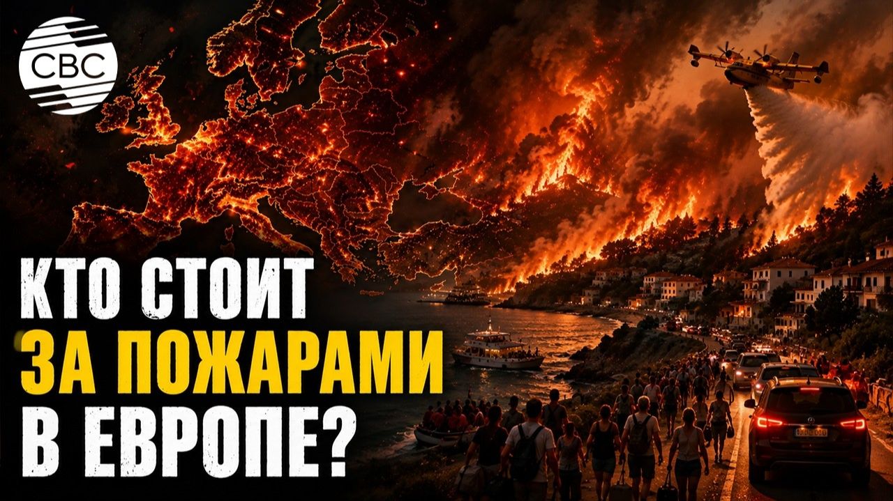 Европейские пожары Случайность или чей-то план?