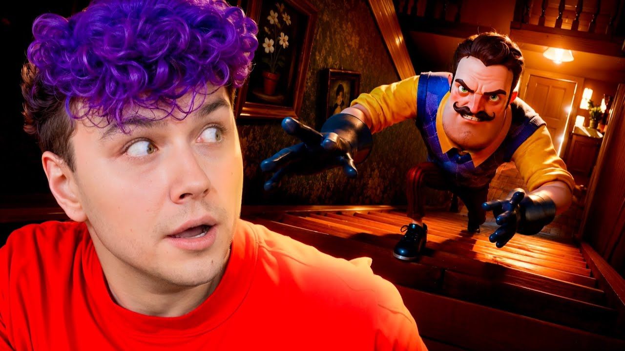 Первый раз играю в ПРИВЕТ СОСЕД (Hello Neighbor) 2 акт