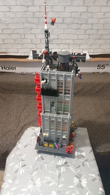 Конструктор Редакция Дейли Бьюгл  Марвел  Daily Bugle  супер герои совместим с 76178