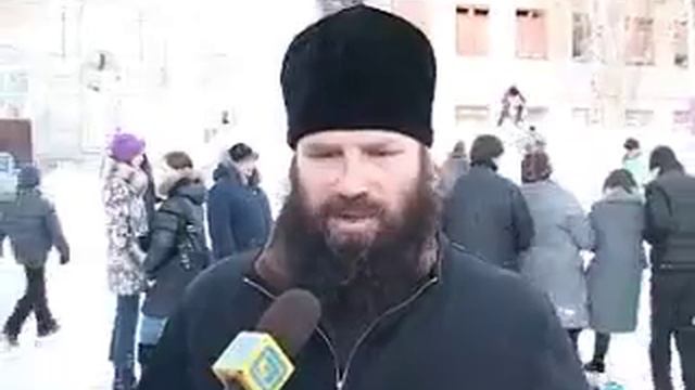 Масленица в Крестовоздвиженском храме ТВ Орехово-Зуево март 2011