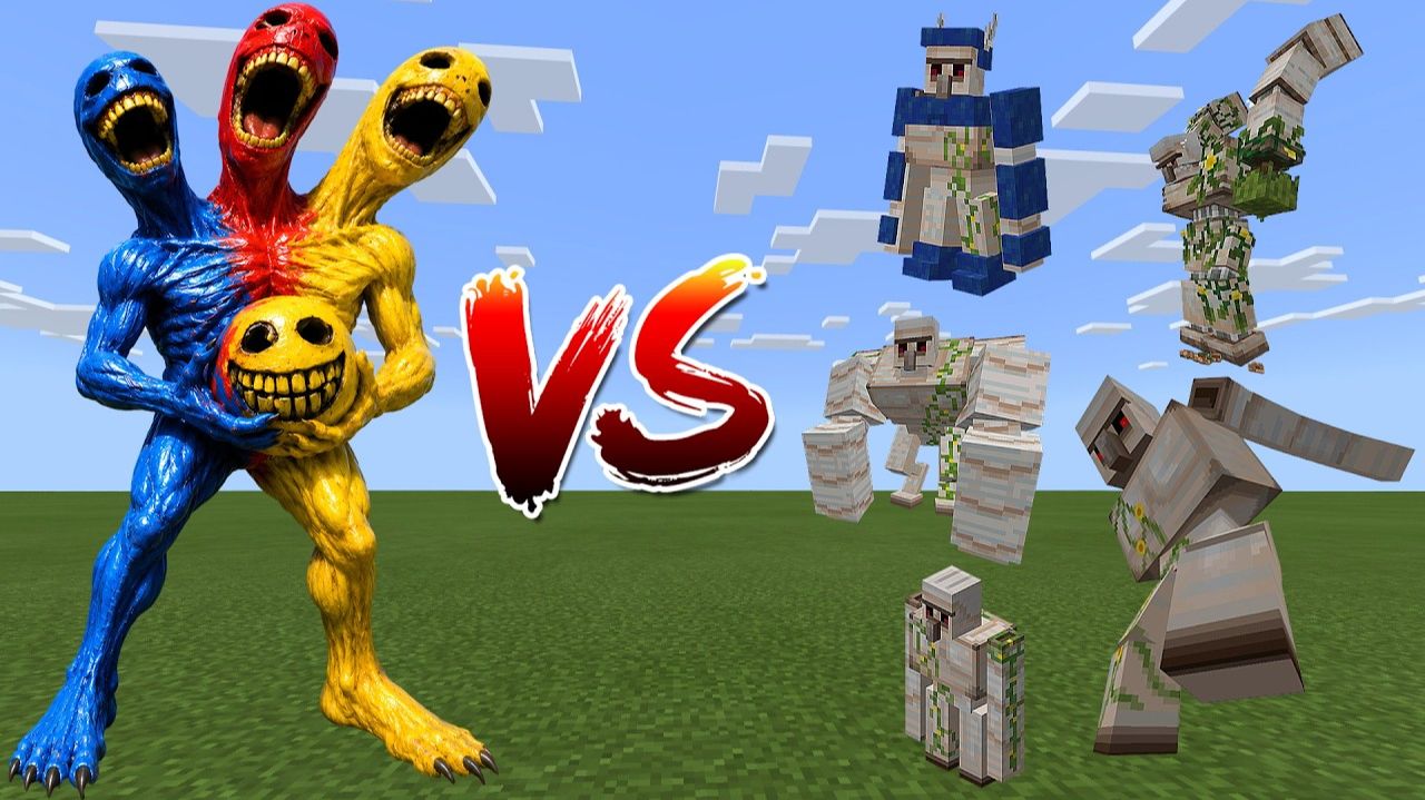 ВСЕ Мобы ВЕРИТИ VS Всех Железных Големов!