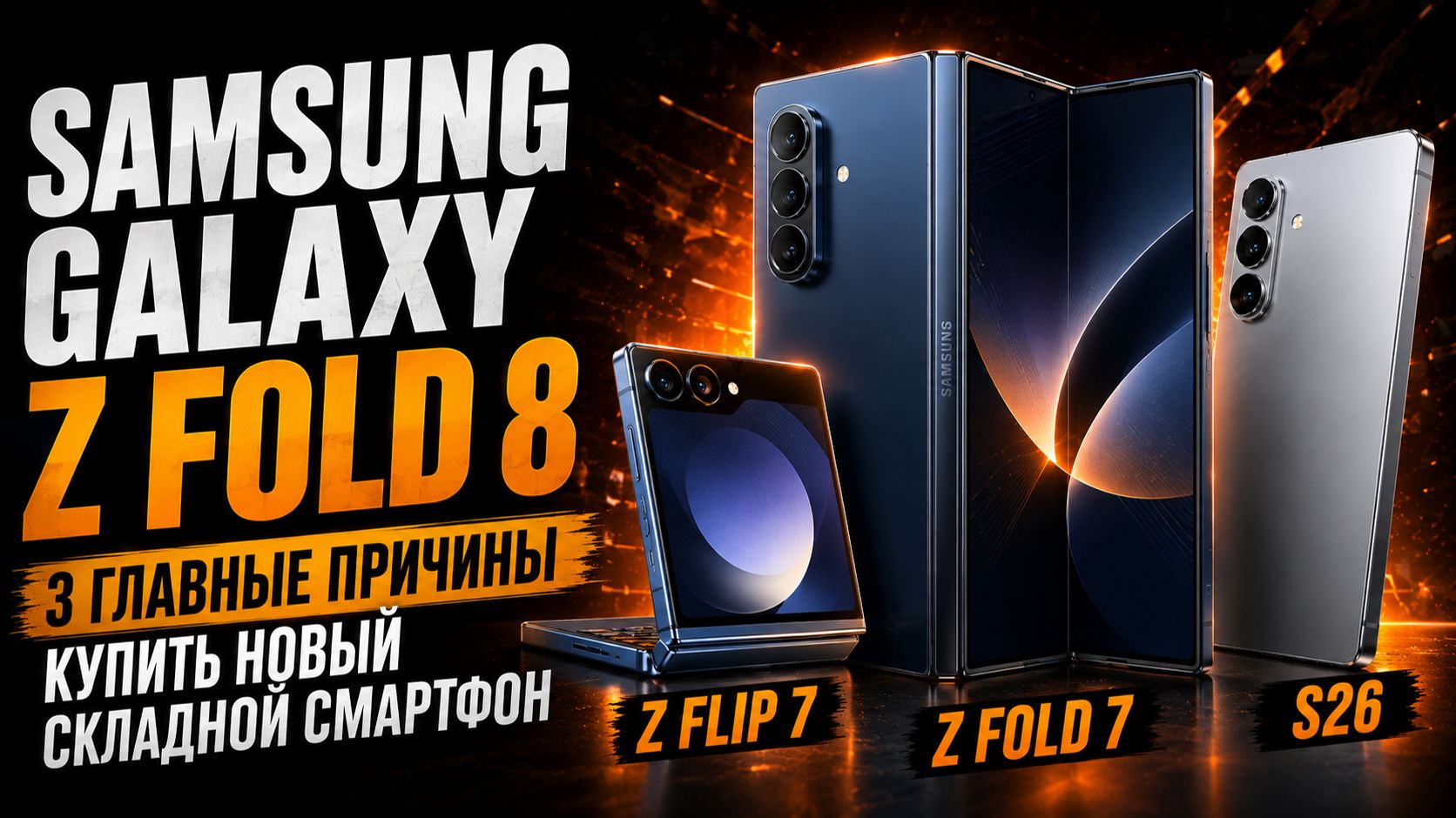 Galaxy Z Fold 8 против Z Fold 7 — стоит ли ждать новый складной Samsung?