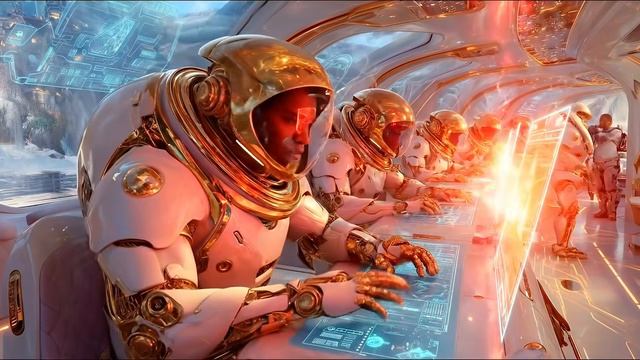 Future Metropolis 2050: AI-небоскрёбы летающий транспорт и неоновый мир грёз