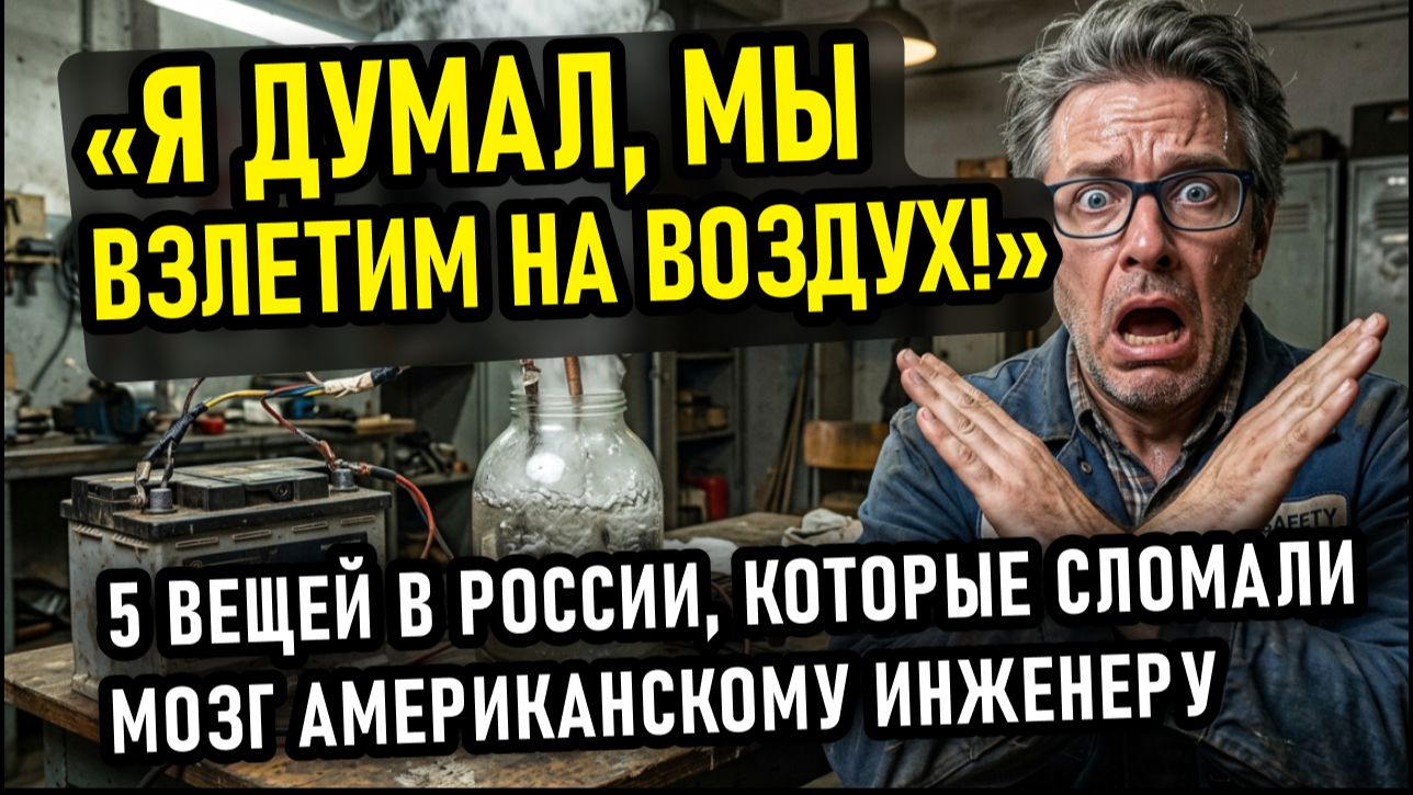 «Как вы это делаете?!» - простые советские хитрости чуть не довели американца до слёз.