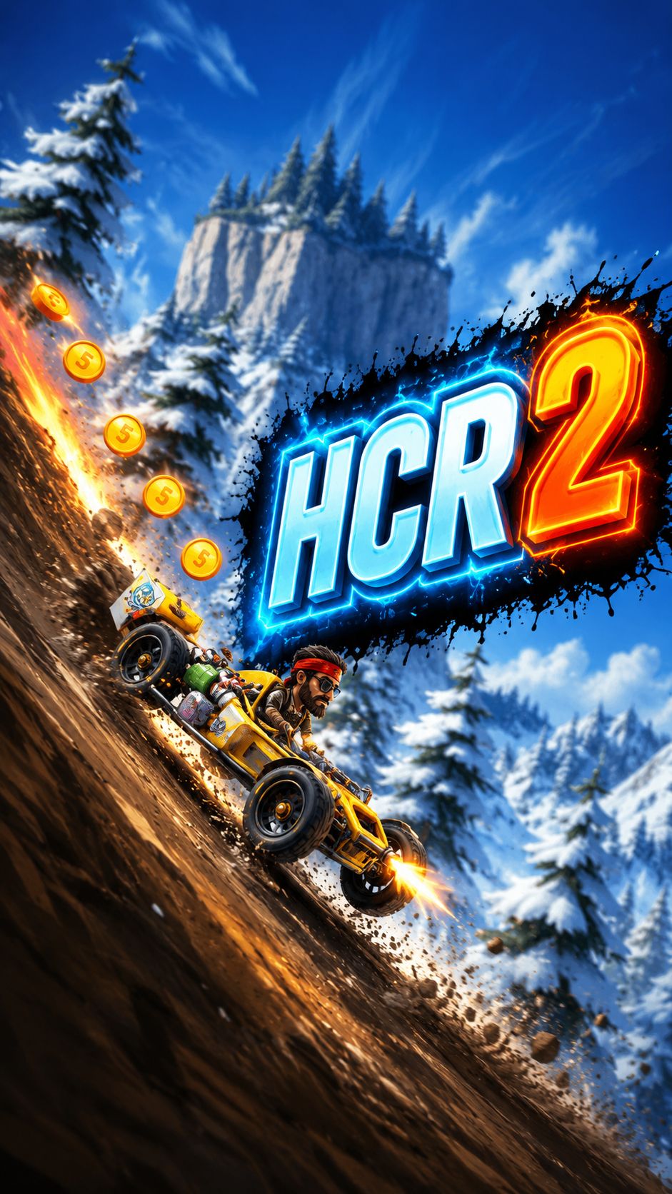 ⬇️ Is FORMULA The Best Today? ⬇️ (Chased By Tires) - Hill Climb Racing 2 #shorts #hcr2