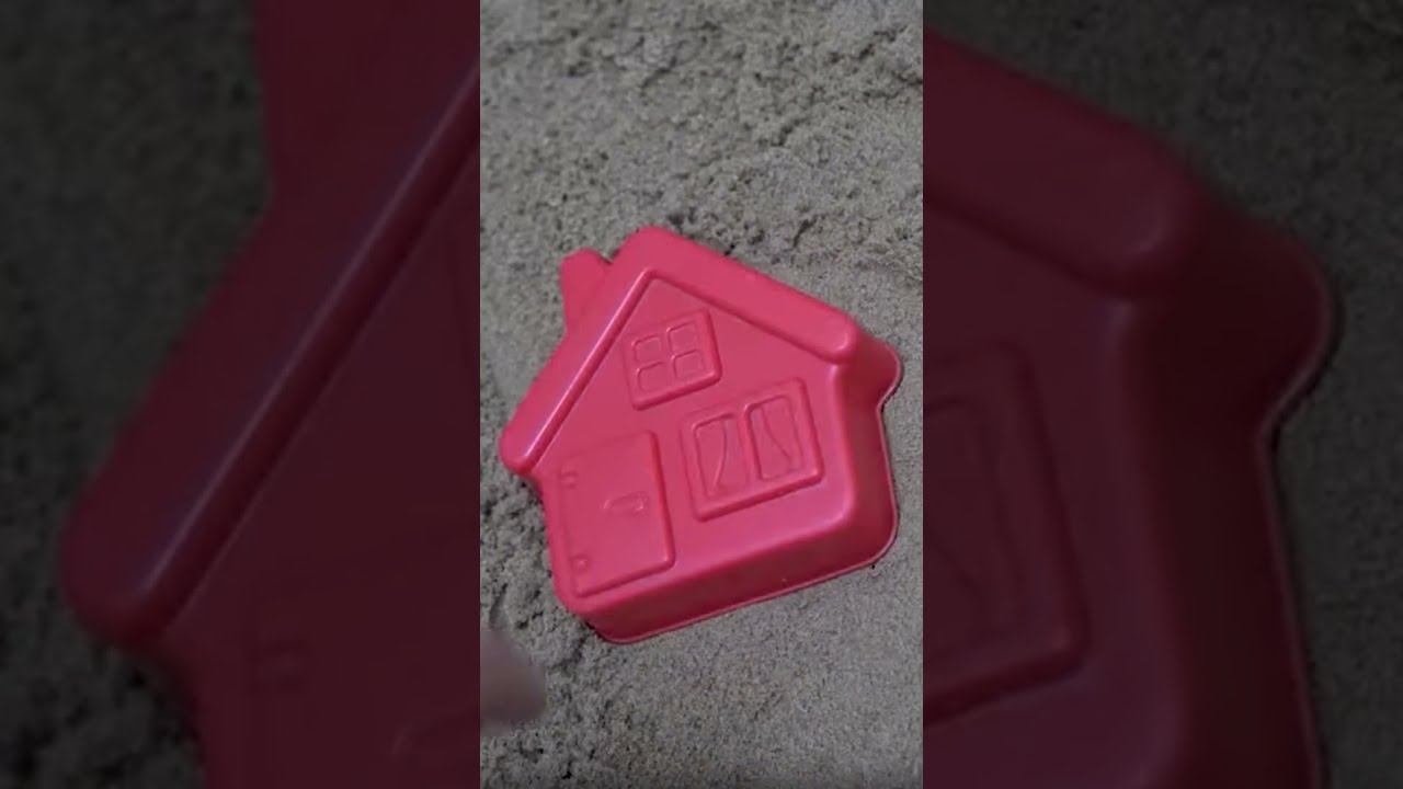 Beach toys red house