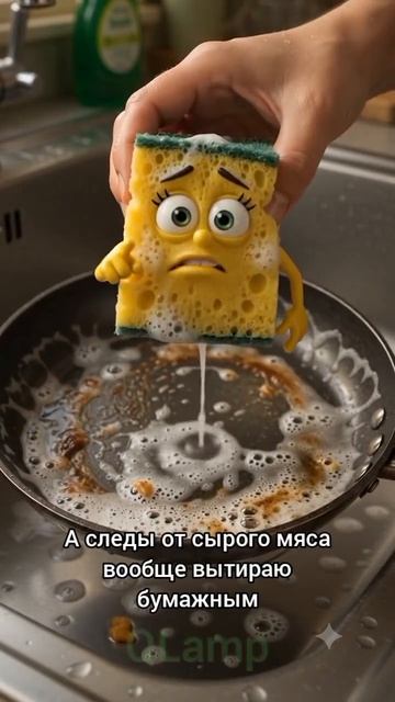 Про губку для посуды