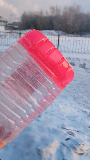Замерзание японского антифриза в Сибири