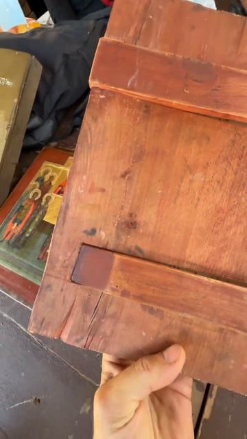 Старинные Иконы 19-18 века. Блошиный рынок. Icons From The 19th–18th Centuries. Flea Market #shorts