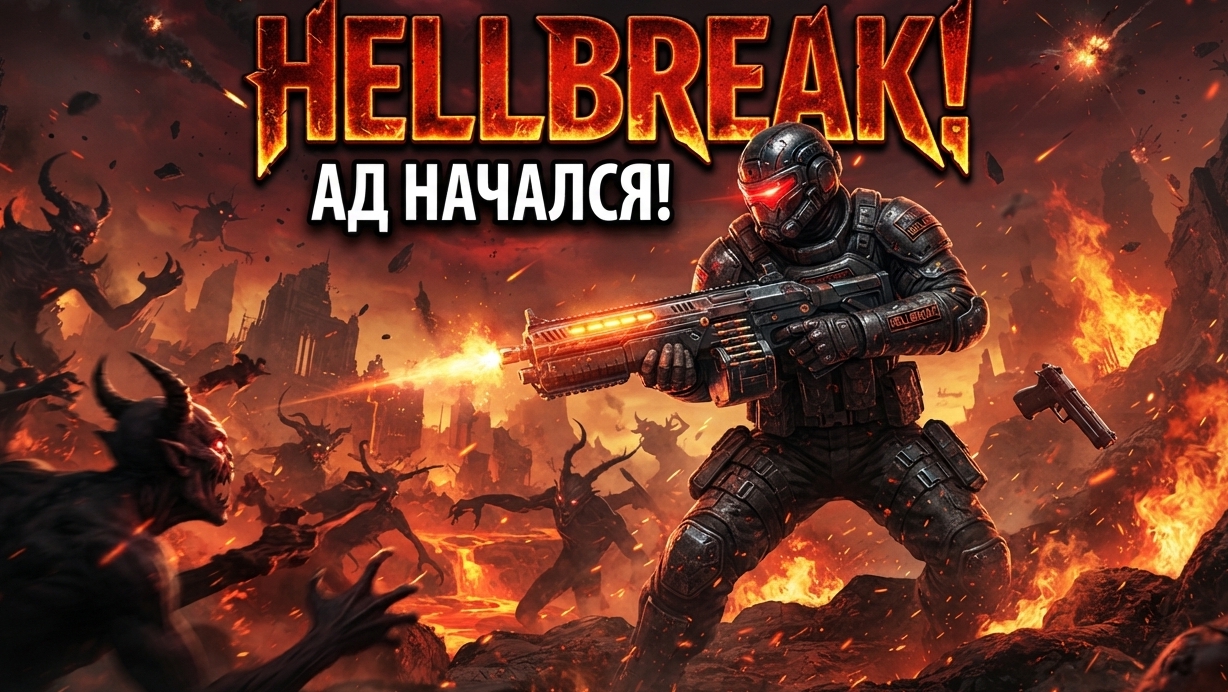 HELLBREAK: Опасные уровни и новые враги! Прохождение часть 2