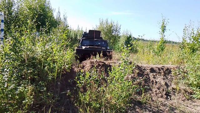 Переезд через насыпь