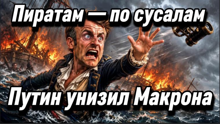 Пиратам — по соплям: Путин надавил на больную мозоль Макрона