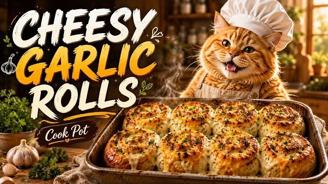 🧀🧄 Сырные рулетики с чесноком | Мягкие, пышные и с начинкой из сыра