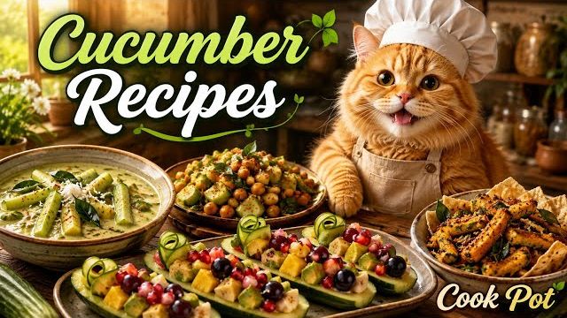 🥒 Рецепты из огурцов | Вкусные и креативные блюда из огурцов 🥒