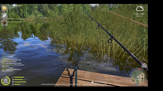 Russian Fishing 4 376 серия карасики и лини
