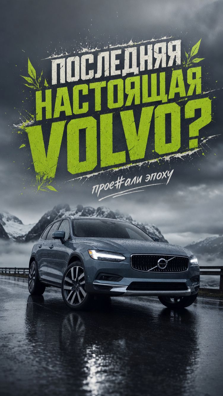 VOLVO V90 CROSS COUNTRY. Почему ее надо было брать раньше?
