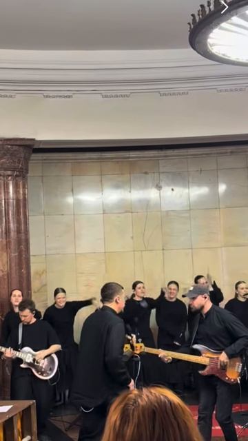 Шедевр в Московском Метрополитене!