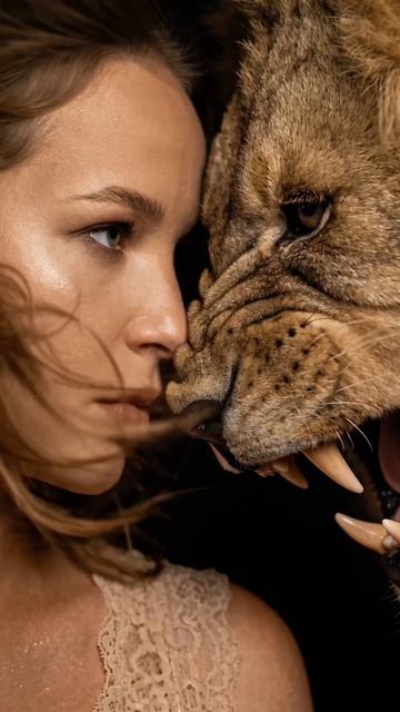 Львица внутри 🔥🦁

#лев #львица #эстетика #aiart #aesthetic