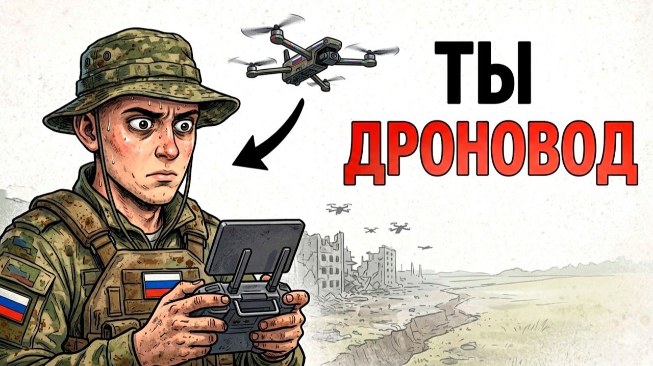 Ты - ОПЕРАТОР ДРОНА НА ВОЙНЕ (И ЭТО ВСЯ ТВОЯ ЖИЗНЬ)
