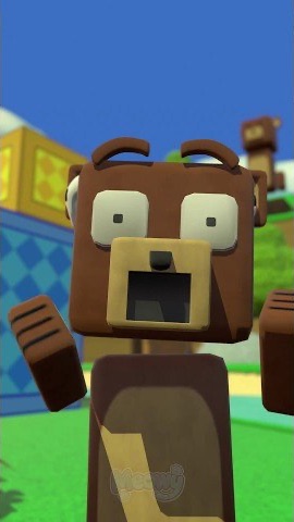 Бабуля на лайте#superbearadventure