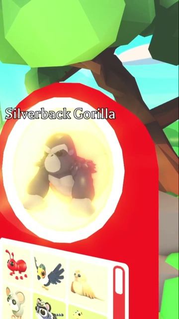 Приорбрети Silverback Gorilla - она уйдёт из игры в пятницу! #роблокс  #roblox  #адоптми  #adoptme