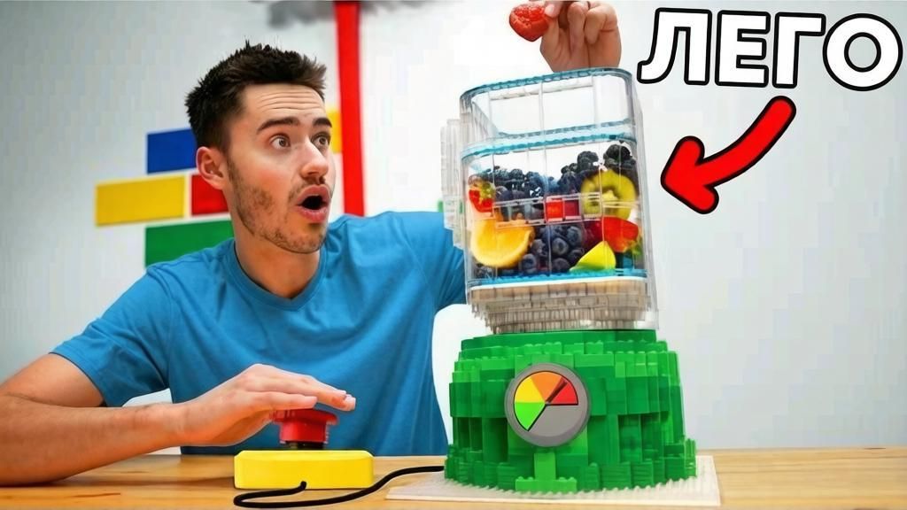 Я собрал блендер из ЛЕГО!