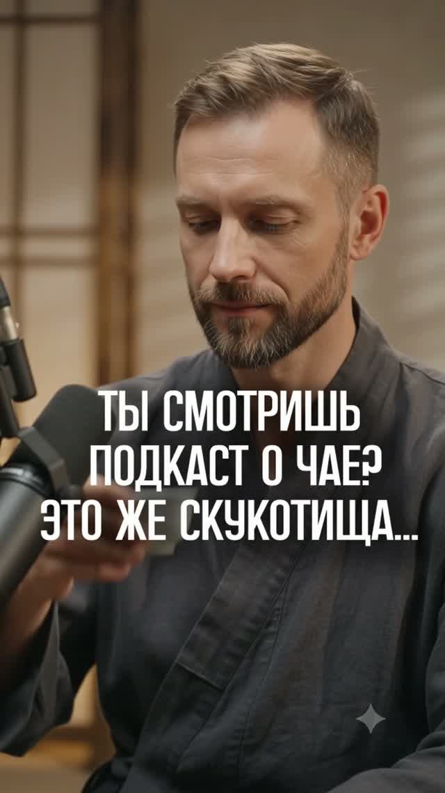 ТАКОЙ подкаст о чае вы точно не ожидали #юмор #чай #бизнес