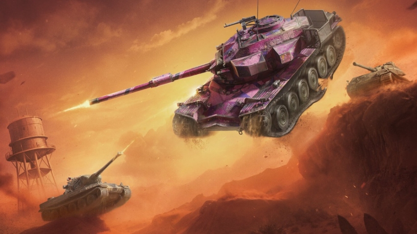 Tanks Blitz без комментирования  4