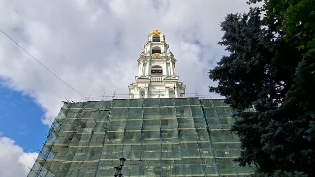 Звон колокола Благовестника в Троице-Сергиевой Лавре.