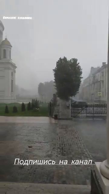 27 июля Шую накрыл мощнейший ливень с ураганом