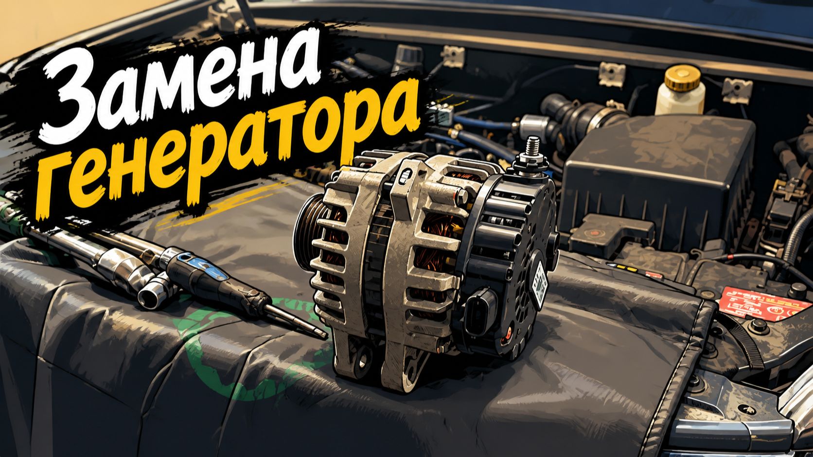 Geely Atlas  заменили генератор