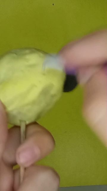 🍋Лимон🍋из воздушного пластилина