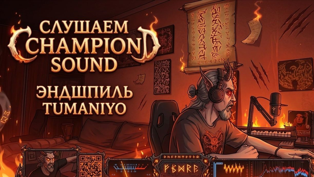 Слушаем/ реакция на альбом CHAMPION SOUND Эндшпиль, TumaniYO