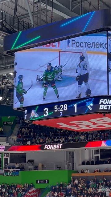ШАЙБУ ЗАБРОСИЛ СЕРГЕЙ ВАРЛОВ! 💚💚💚