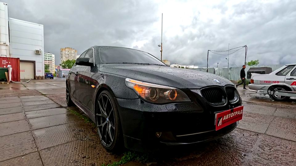 2008 BMW 520 E60 ТА САМАЯ. ОБЗОР.