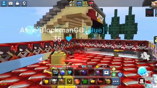 Этот игрок вызвал меня на дуэль.. | Blockman GO | Bed Wars