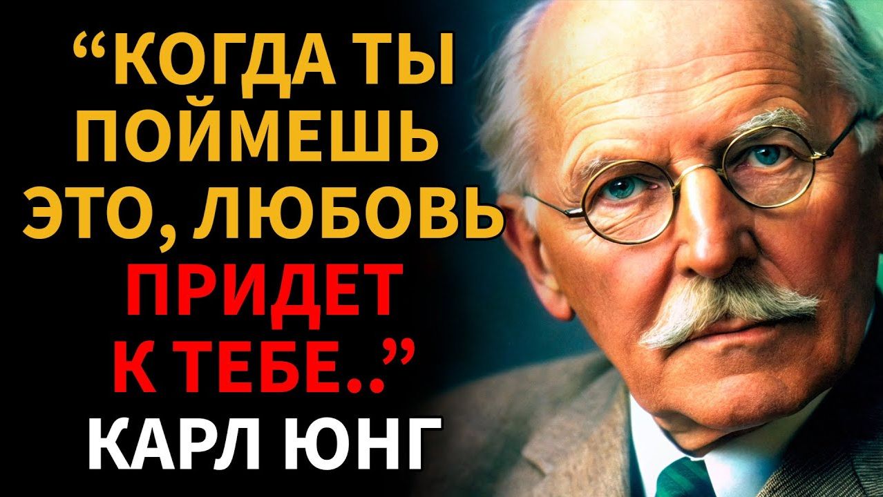 Юнг был прав : пока ты согласен на меньшее, настоящей любви к себе нет.