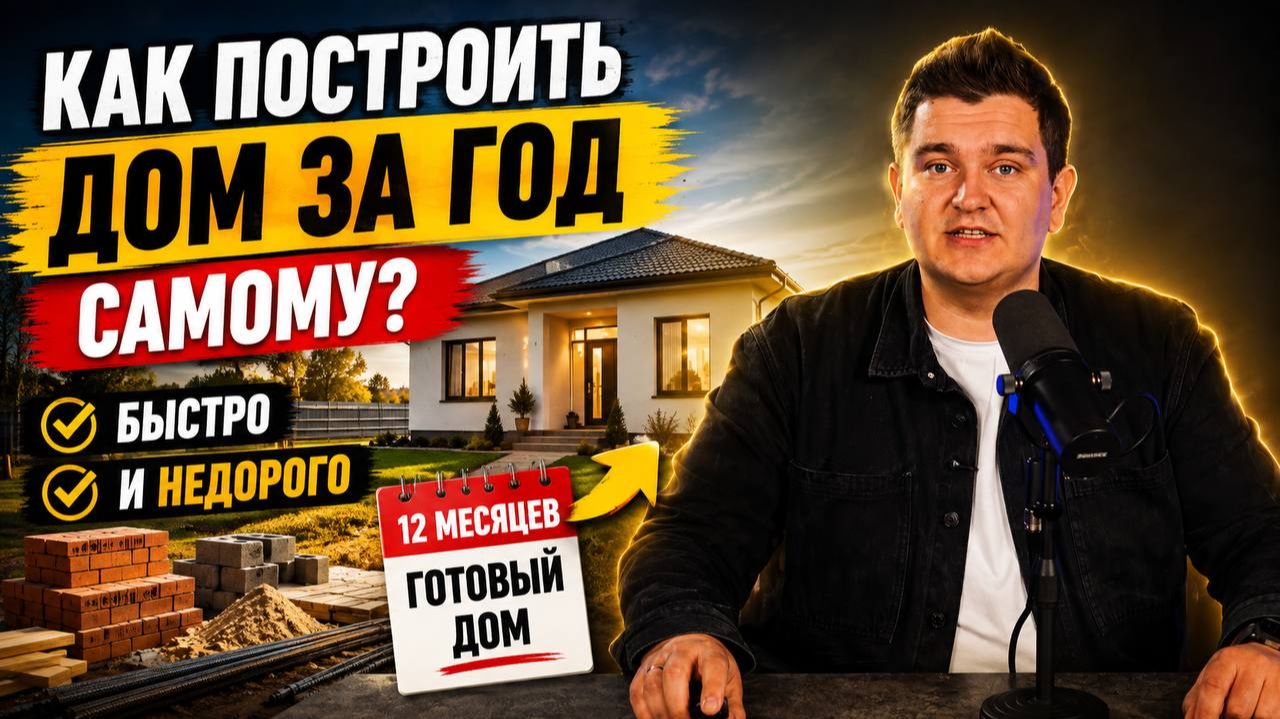 Как построить Дом за год_ Быстро, качественно и недорого