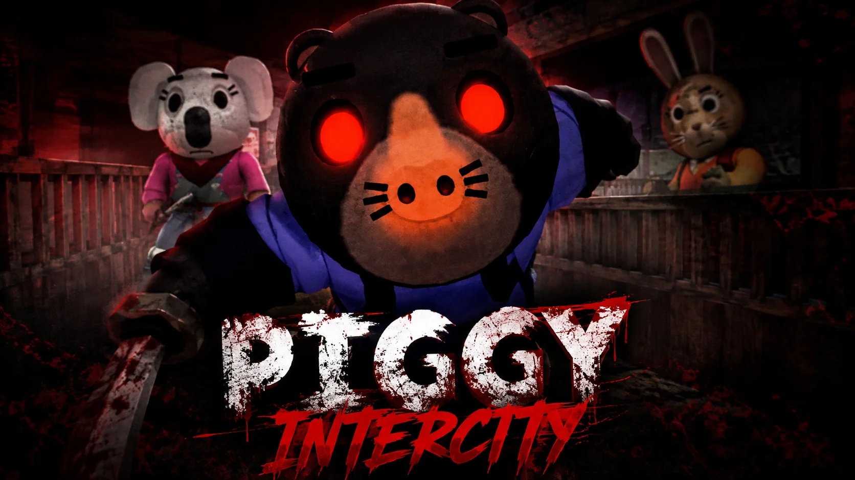 Играю в Piggy Intercity РОБЛОКС!