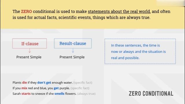 Conditionals 0 & 1