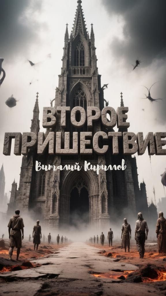Буктрейлер к рассказу Второе пришествие 👍 #литрес #буктрейлер #фантастика #конец #второепришествие
