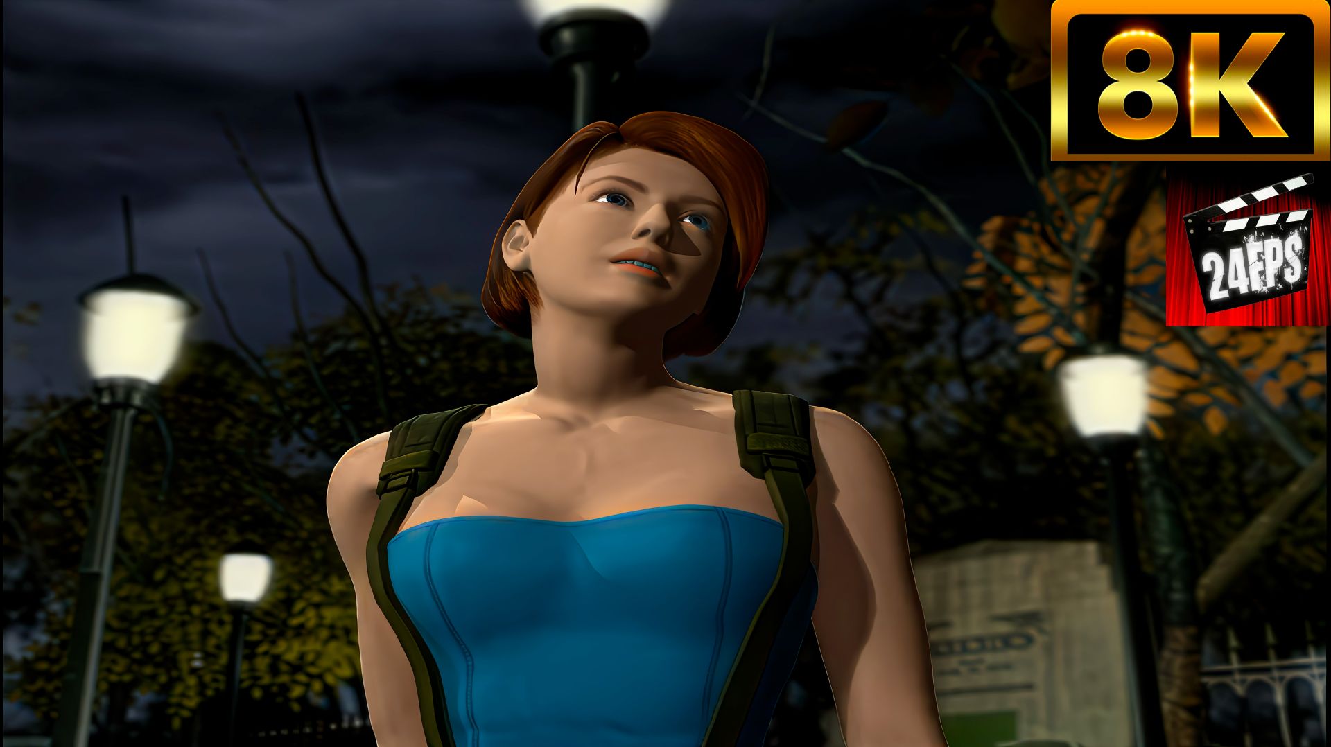 Resident Evil 3: Nemesis (1999) Все мини-кинематографические ролики(Улучшенное качества до 8K)