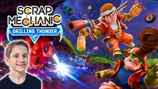 СКРАП МЕХАНИК - ДОЛГОЖДАННЫЙ РЕЛИЗ! Scrap Mechanic Drilling Thunder