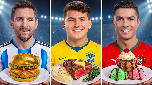 Я Приготовил Еду ДЛЯ КАЖДОЙ Звезды Чемпионата Мира